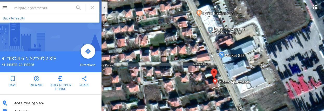 Migato Apartments Gevgelija Exteriör bild